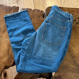 J. Crew Women's Straight Leg Blue Jeans